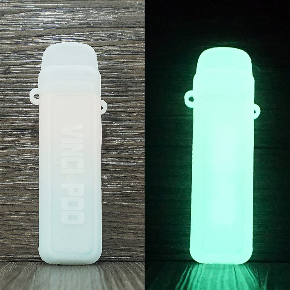 ORIN Voopoo Vinci Pod Case, Texture Silicone Case for Voopoo Vinci Pod  AntiSlip Cover Shield Sleeve Wrap Decal Skin(Glow in the Dark): Buy Online  at Best Price in UAE - Amazon.ae