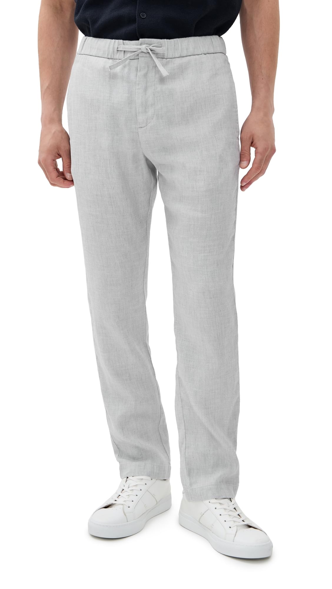 Frescobol Carioca Mens Oscar Linen Chinos