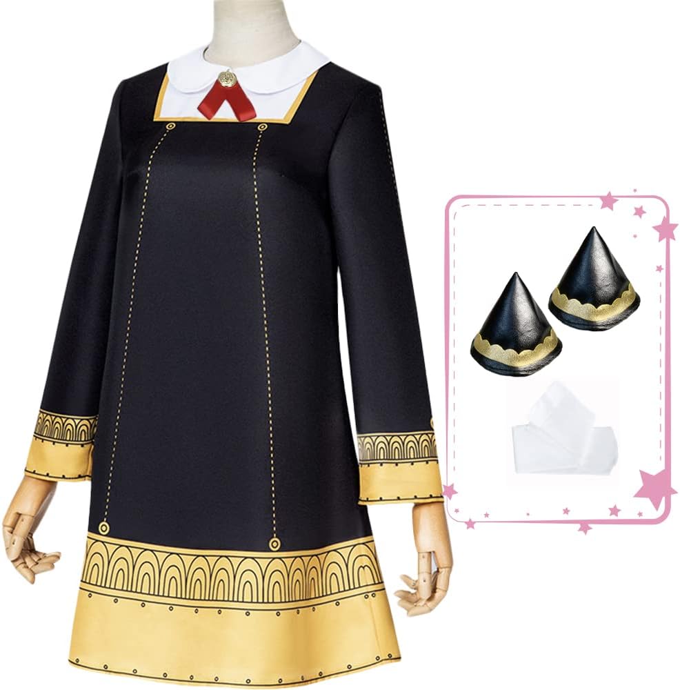 アーニャ フォージャー風 コスプレ衣装 子供服 Rekucci スパイファミリー Spy風 ウィッグ追加可