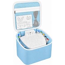 SAIKA Carrying Case for Flycatcher Smart Art Sketcher 2.0 Projector, Kids Drawing and Tracing Projector Storage Bag, Portable Doodle Toys Protective Organizer for Accessories Box Only