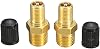 Alamor 18inch NPT Nickel Plated Brass Air Compressor Tank Fill Valve Schrader