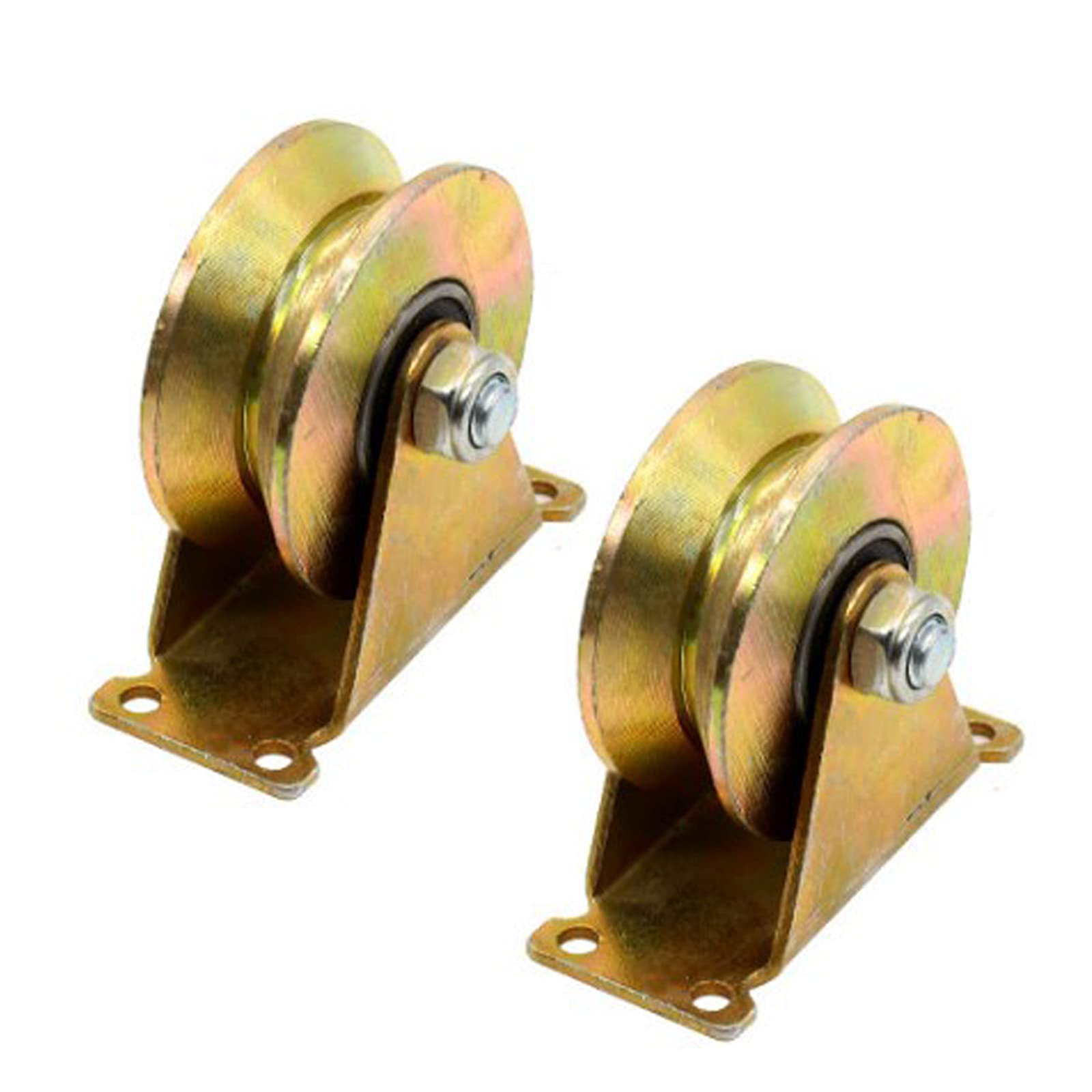 Buy 2 Pcs V Groove Gate Wheel,Sliding Gate Roller V Type Groove Wheel