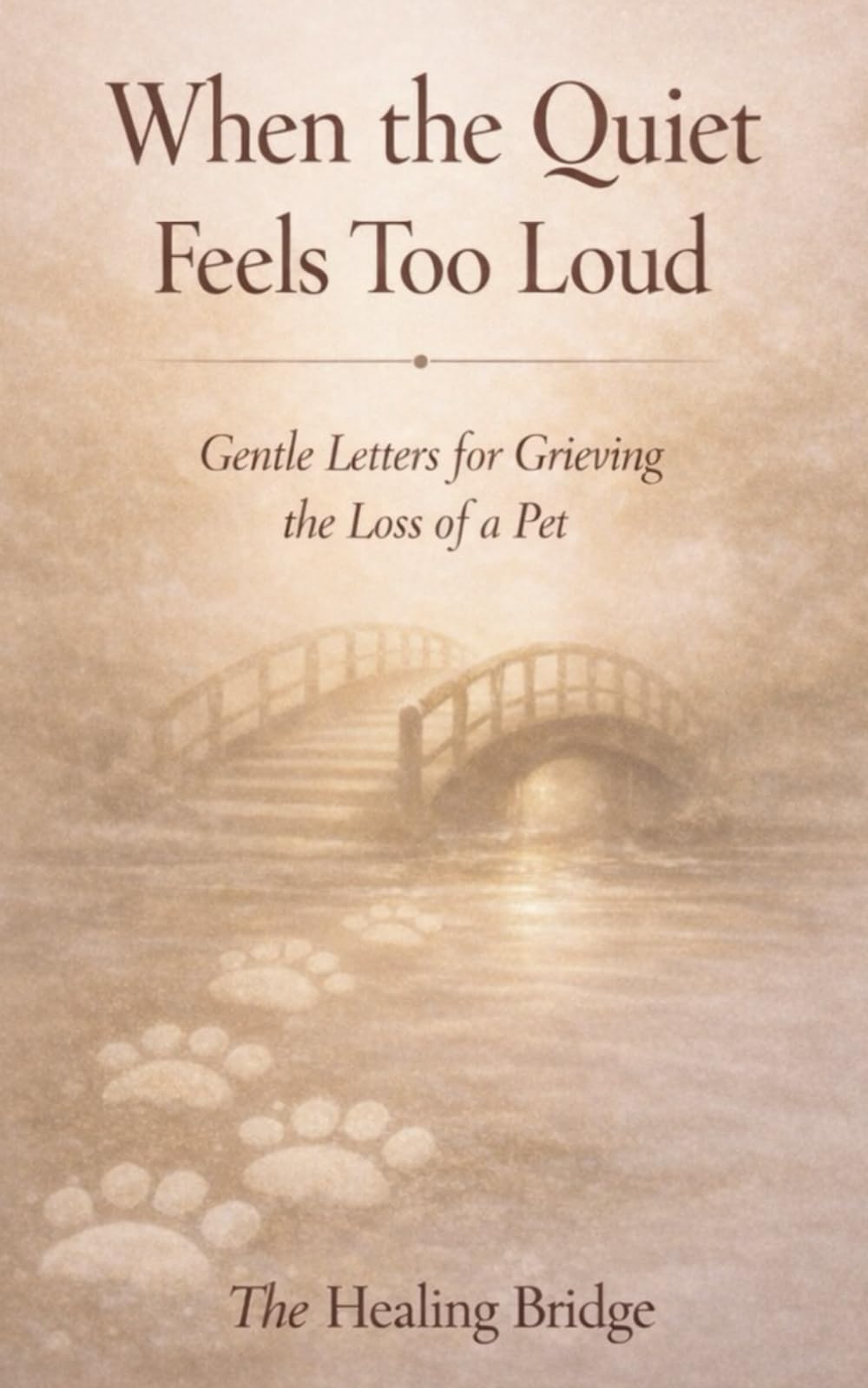 When the Quiet Feels Too Loud: Gentle Letters for Grieving the Loss of a Pet (The Healing Bridge)
