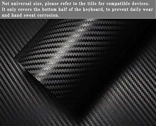 Miniatura 5 de Puccy - Paquete de 2 protectores de película, compatible con ASUS TUF Gaming A15 FA507 FA507RE de 15.6 pulgadas para laptop de fibra de carbono,