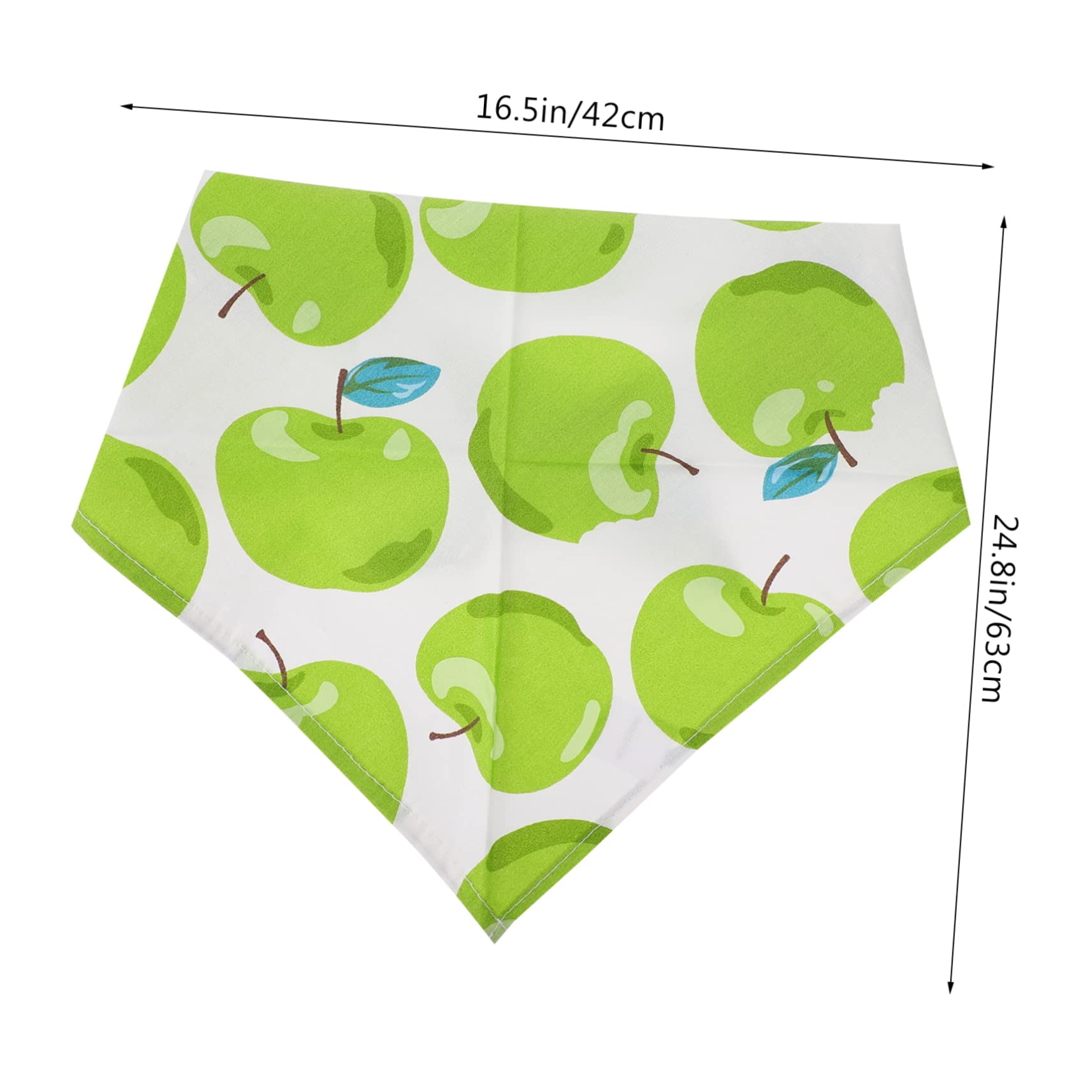 POPETPOP 15 Piezas Toalla Triangular para Mascotas Toalla De Saliva De Perro Pañuelo De Saliva De Perro Bandana para Perros Pequeños Llevar Un Pañuelo En La Cabeza Triángulo Poliéster