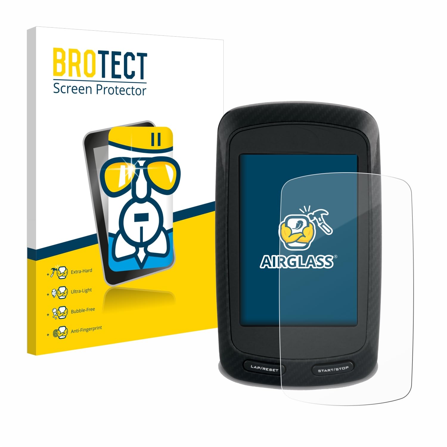 Protection écran Verre Trempé 9H Pour Garmin Edge 800 - Anti-rayures, Transparent, Facile à Poser