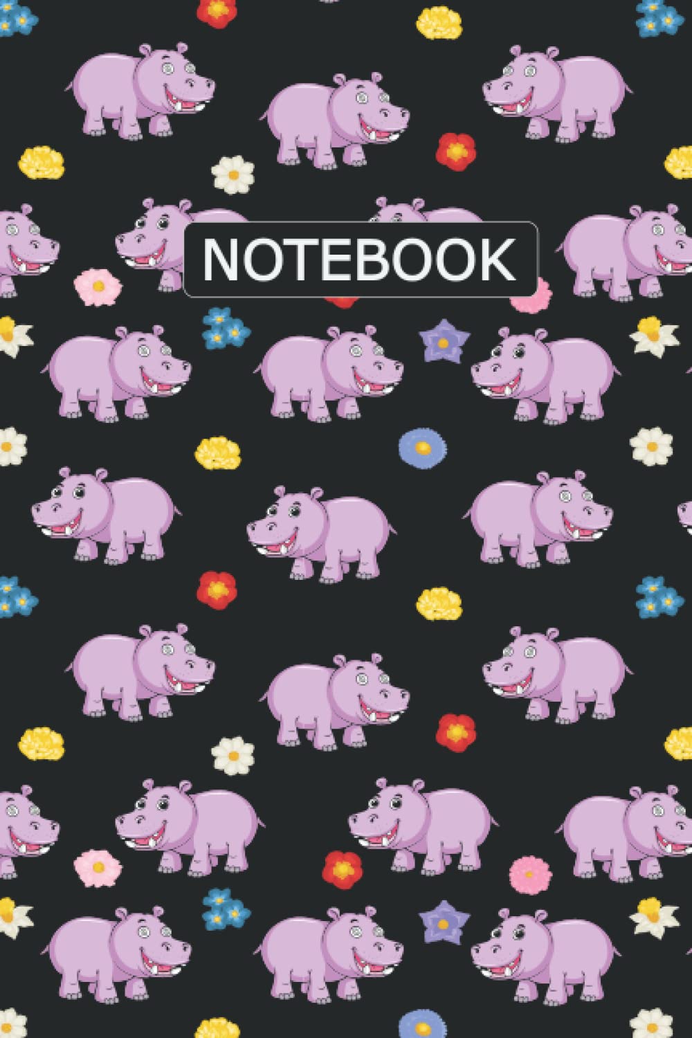 Hippopotamus Notebook: Hippopotamus Notebook Journal Gifts Hippopotamus Blank Lined Notebook Planner