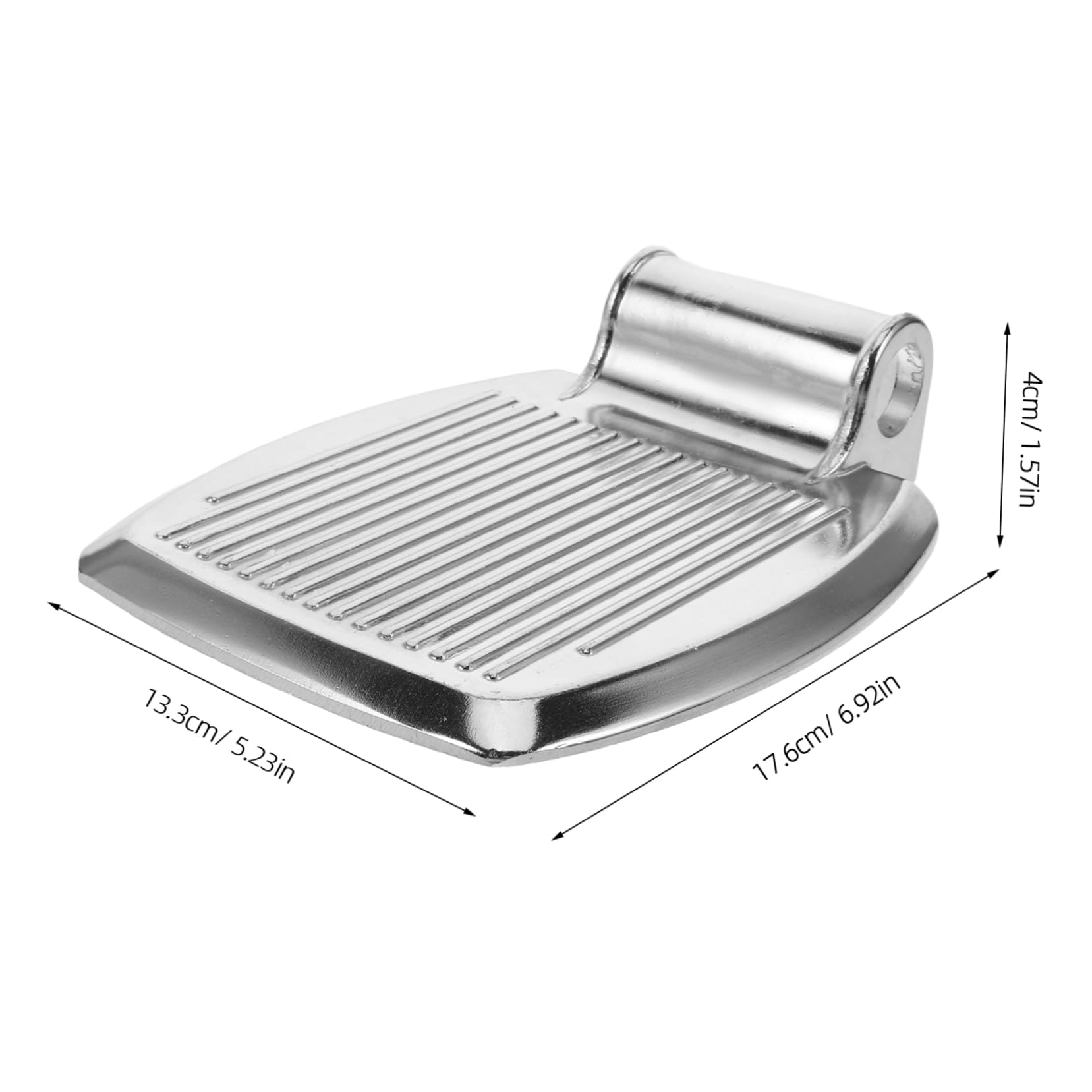 2piezas Accesorios Para Sillas De Ruedas Pedales De Aluminio Reposapiés Elevable Para Orificio Para Andador De Ancianos