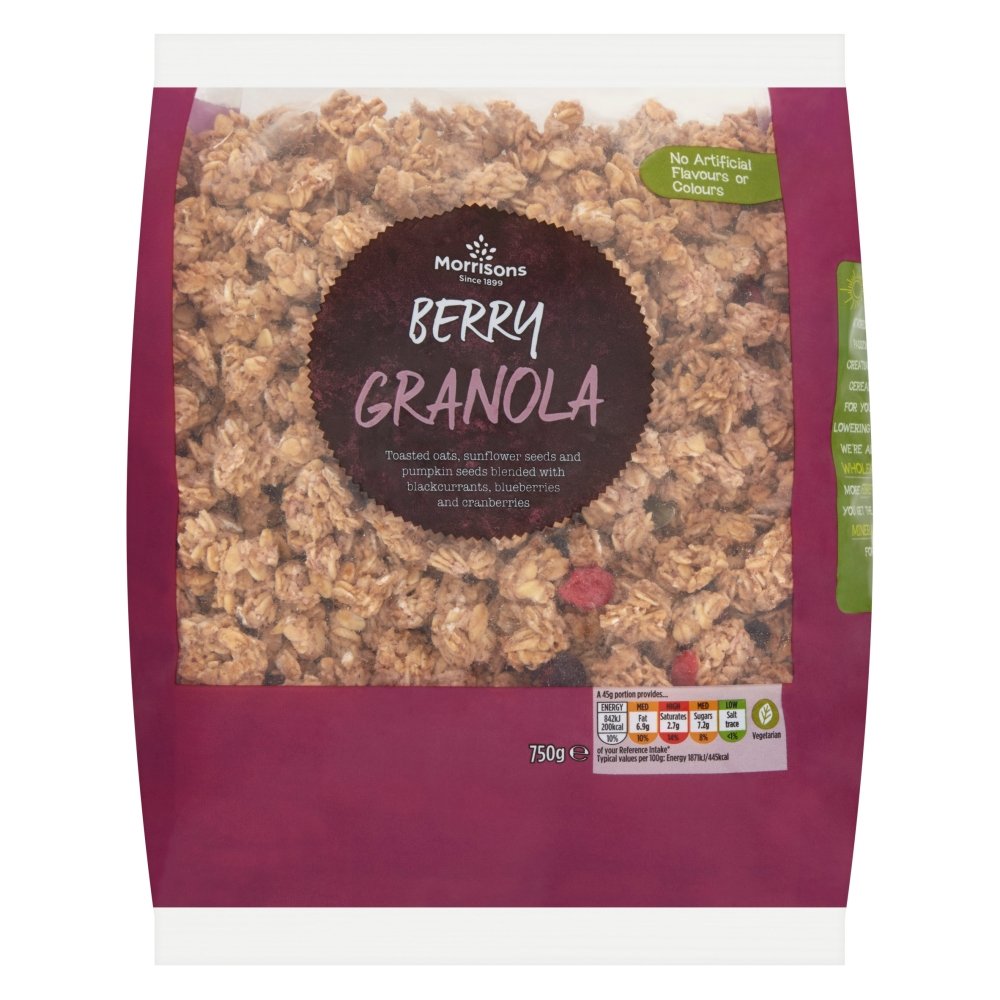 Morrisons Berry Granola, 750 g