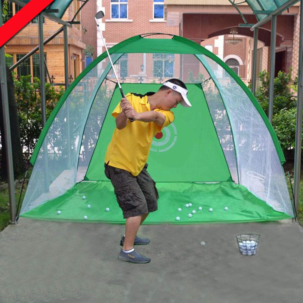 Filet de golf avec panier de rangement pour corriger votre swing