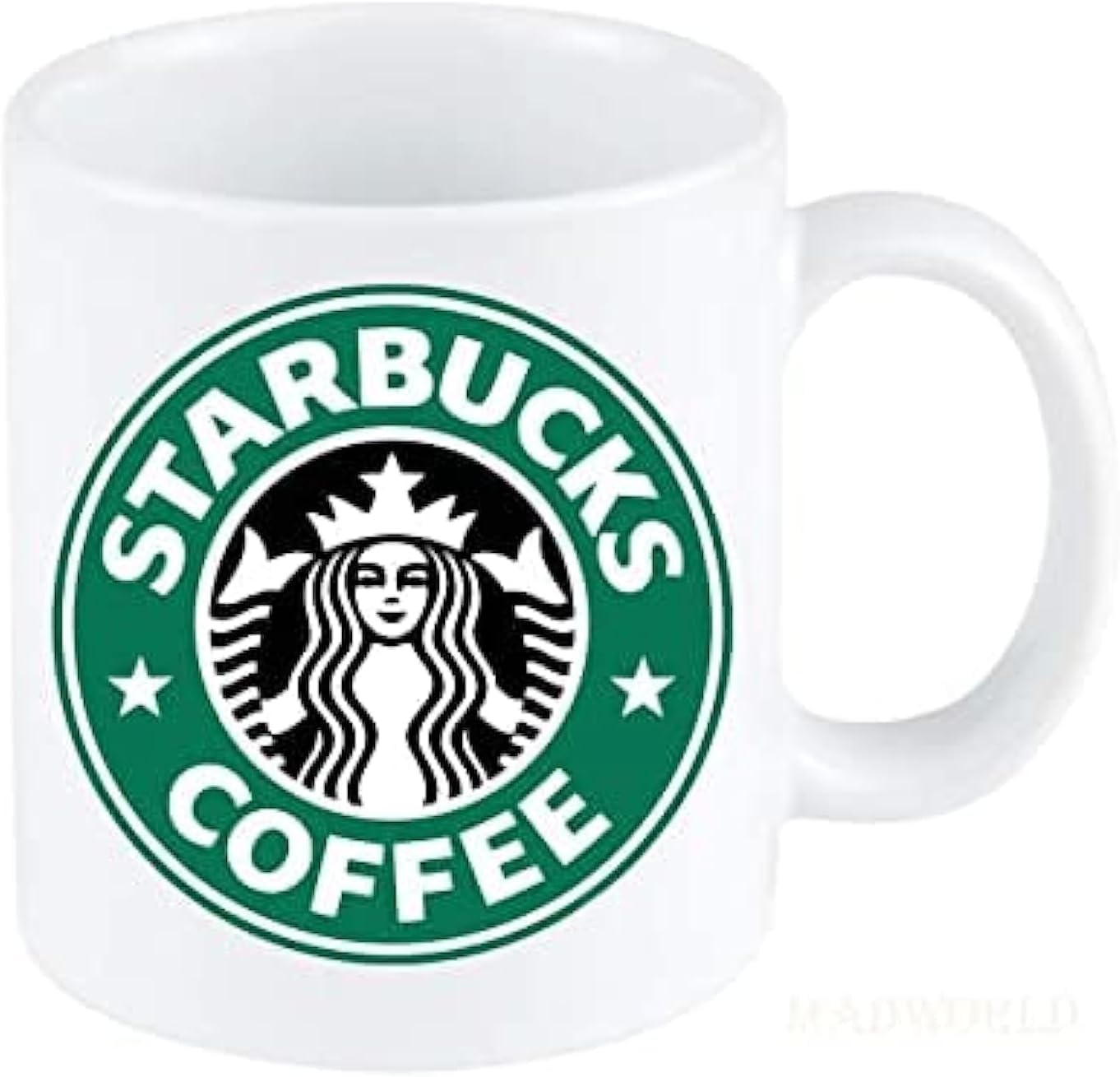Starbucks Design Coffee Printed Ceramic Coffee Mug | Perfect Gifting by Spoil Your Wall | 11oz