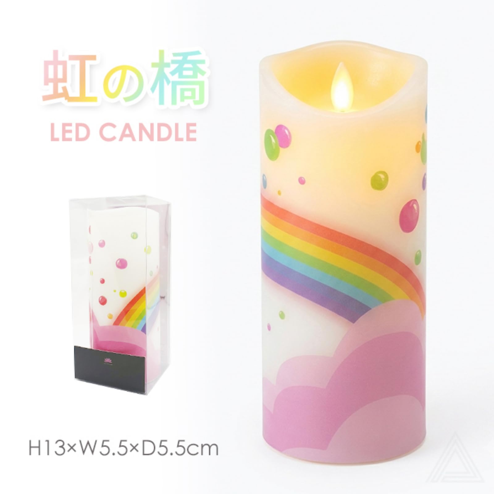 Amazon｜LEDキャンドル 虹の橋 メモリアルキャンドル LEDローソク 仏壇