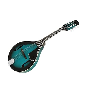 Amazon | マンドリン楽器 チベットの民族楽器マンドリン 緑色 8