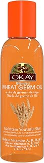 Okay | Blended Wheat Germ Oil | For Hair and Skin | 2 Ounce