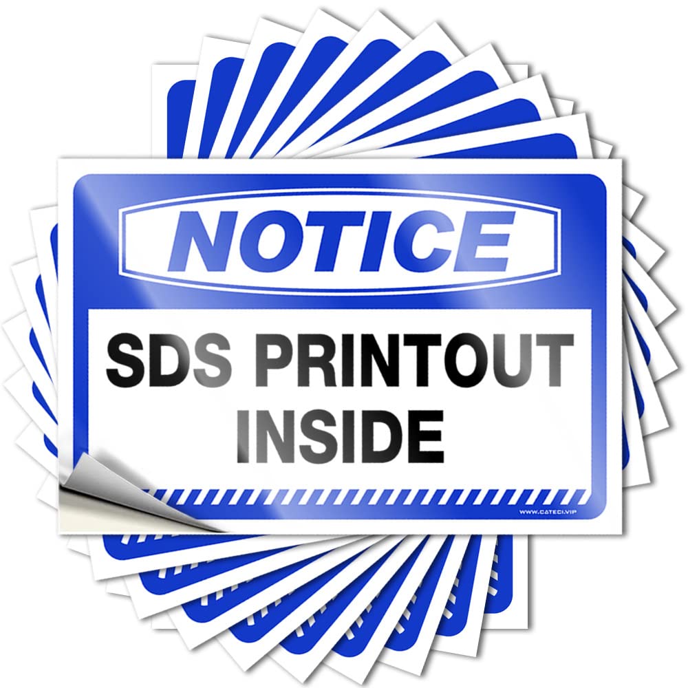 Tattoos Big Vinyl Decals, Gifts Waterproof Tumbler Stickers for Water Bottle | Notice SDS Printout Inside Perfect for Paw Laptop Decor(8X12CM)