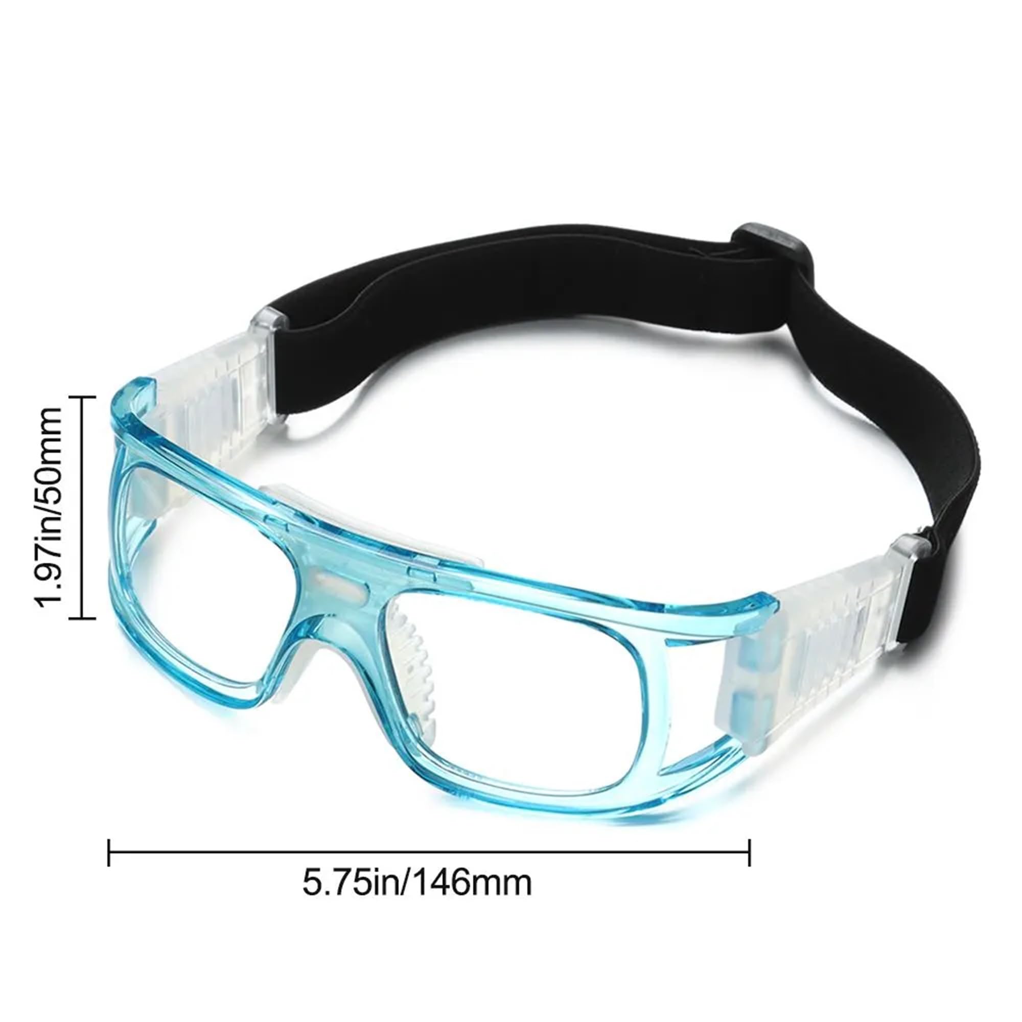AUGEN Protective Safety Goggles Strong Lens Laboratory Safety Goggle Eye Protection Lightweight Eyewear Unisex Men Women (Grey, 07A)(Pack of 1) - Image 5 thumbnail