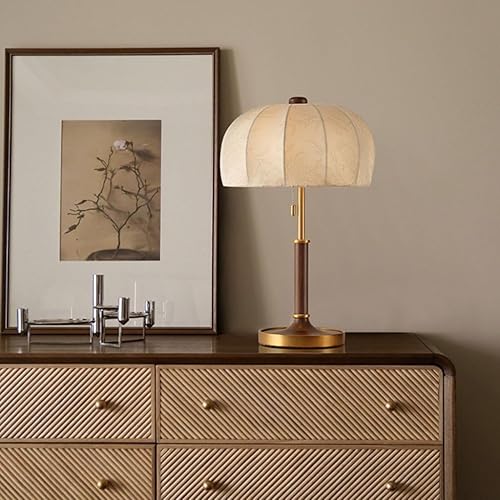 Miniatura 7 de Lámpara de escritorio retro moderna con brillo ajustable  Lámpara de mesa decorativa para estudio, dormitorio, sala de estar  Lampara de alta gama