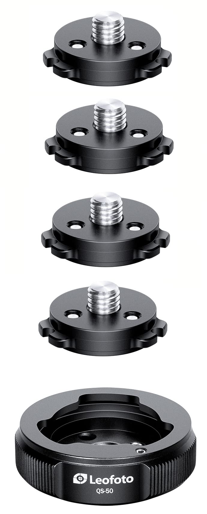 Leofoto Set Di Collegamenti Rapidi QS-70 - Acquista Su - Foto 10