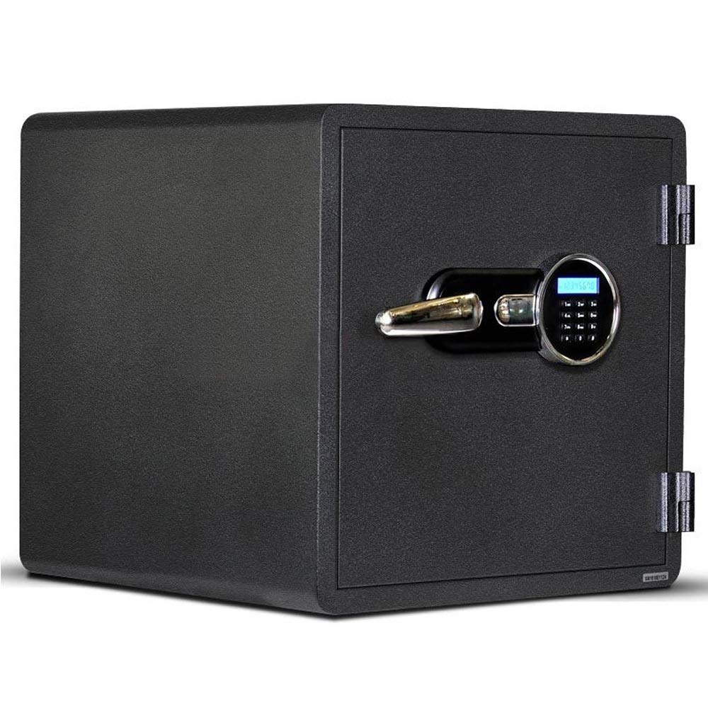 RLKHXBS Safe,Home Safe, Home Fire Prevention Safes Medium Password Safes Office Safes Invisible Wall- Mounted Cash Drawers(Color: Black, Size: 47 X 48. 2 X 35.5cm)