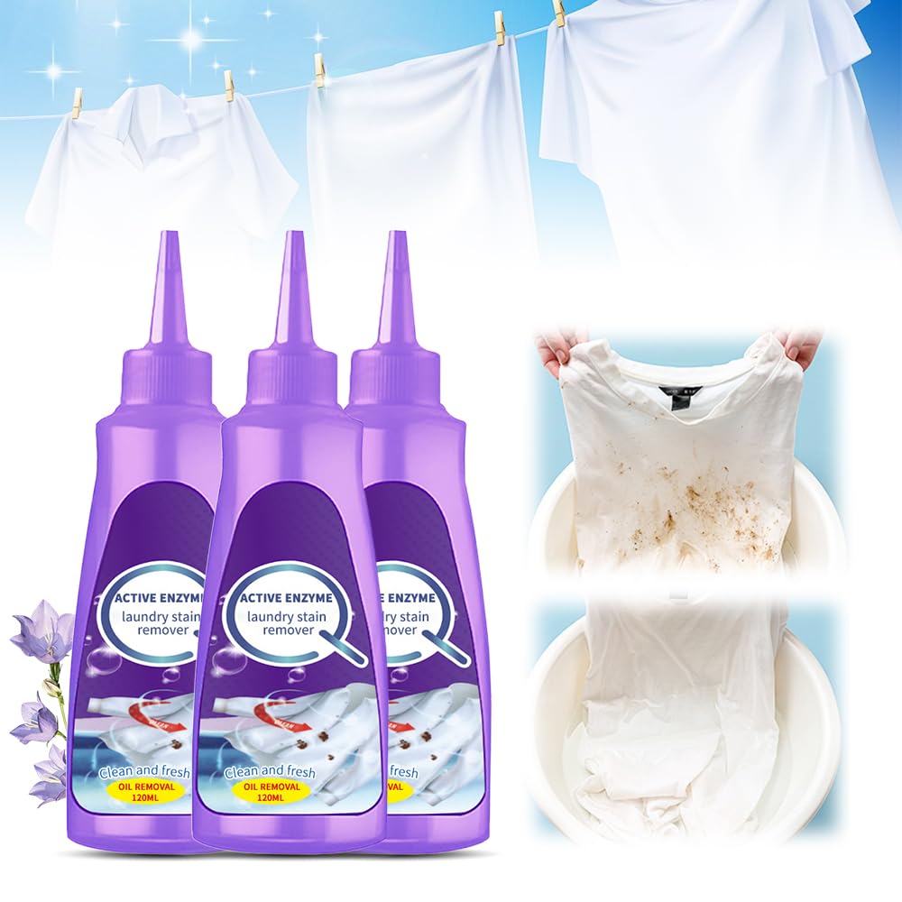Détachant textile enzyme active pour vêtements et chemise blanche - 7