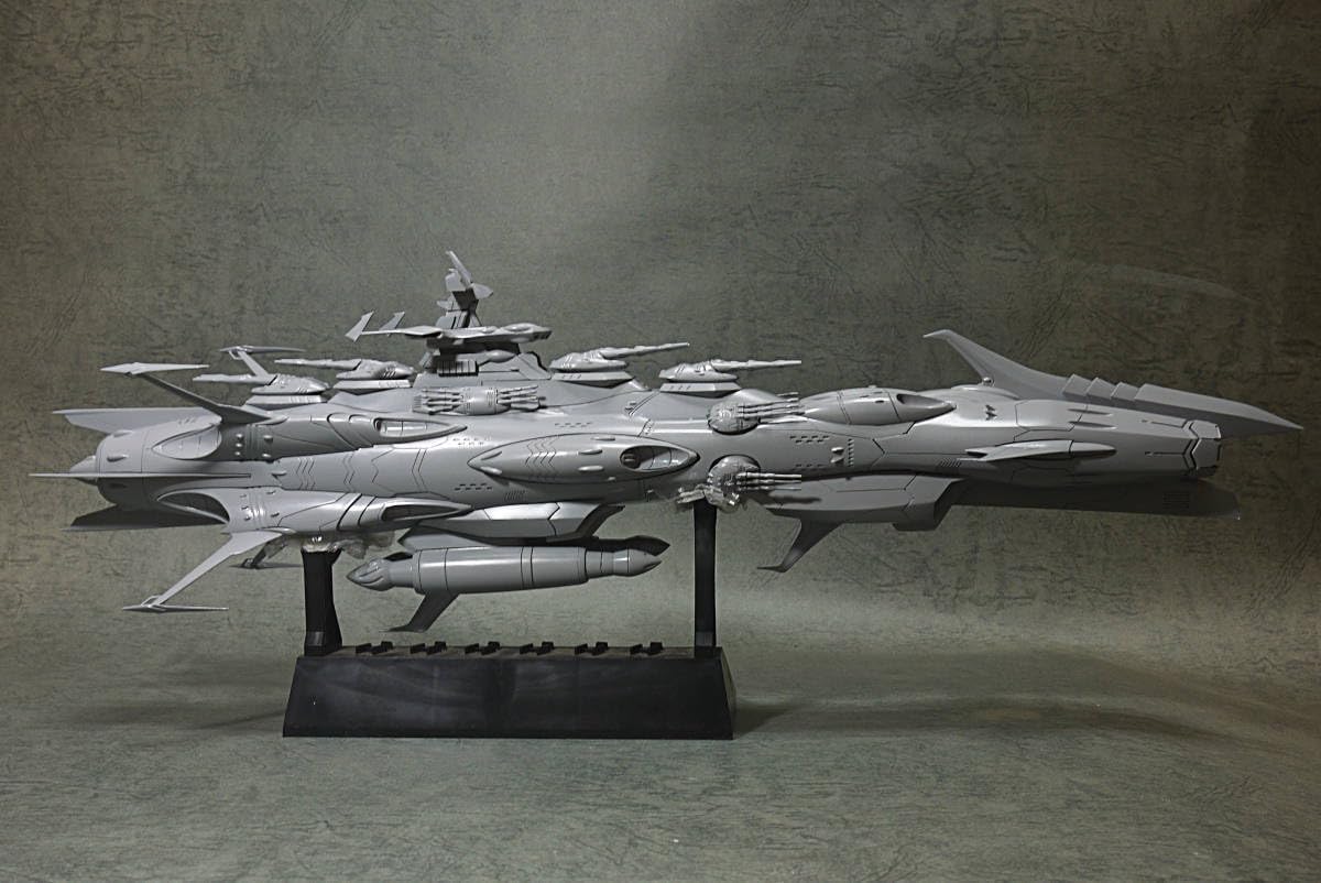 Amazon.co.jp ワンフェス2023夏《初代組 1/1000 ヴェムハイデルン ガミラス型アンドロメダ》WF2023S ヤマト