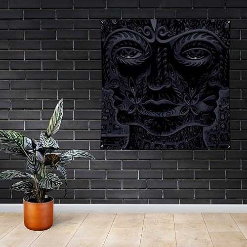 Miniatura 5 de Eksent Tapiz de herramientas de 10,000 días BANNER ENORME 4 x 4 pies, tapiz de tela, tapiz, bandera, arte de portada de álbum de poliéster