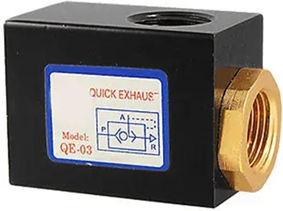 Pneumatic 3/8" threaded port quick exhaust valve QE-03