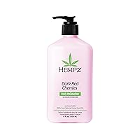 Vista 24 de Humectante para el cuerpo Hempz Herbal, coco/sandía fresca, 17 onzas