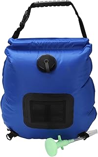 Saco De Chuveiro Solar, Portátil Ao Ar Livre Saco De Chuveiro Solar 20L Dobrável Aquecimento Solar Acampamento Saco De Chuveiro Para Caminhadas Mochila