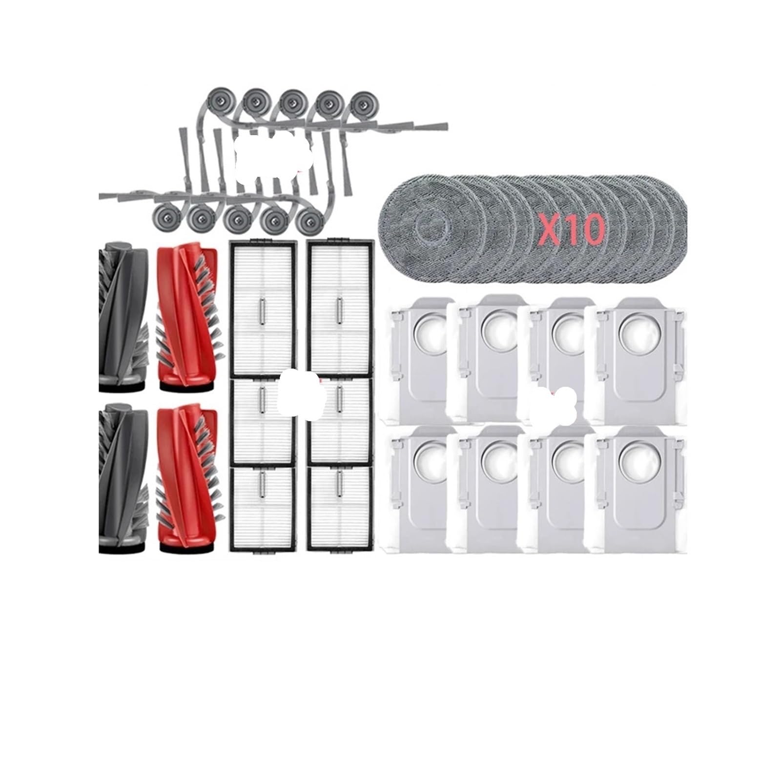 PPVWEY Robot Vacuum Cleaner Accessories，Compatible For Roborock，Saros 20