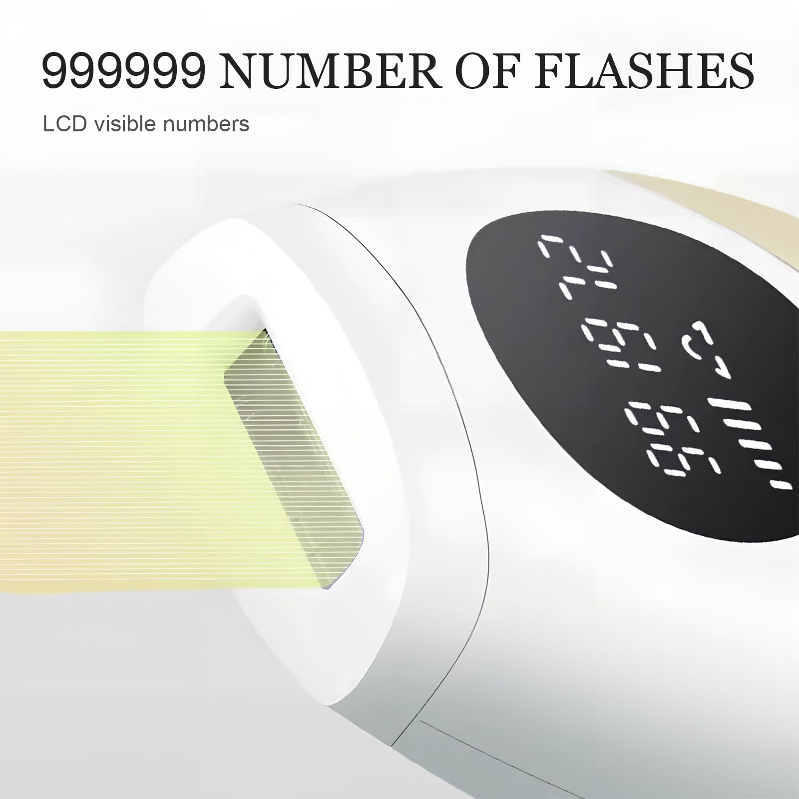 Epilatore Laser a Luce Pulsata,Peli Donne IPL Laser Hair Removal per Depilazione Donna, IPL Laser Epilazione 5 Livelli di Energia, 999,900 Lampi per Braccio, Gamba, Corpo, Bikini