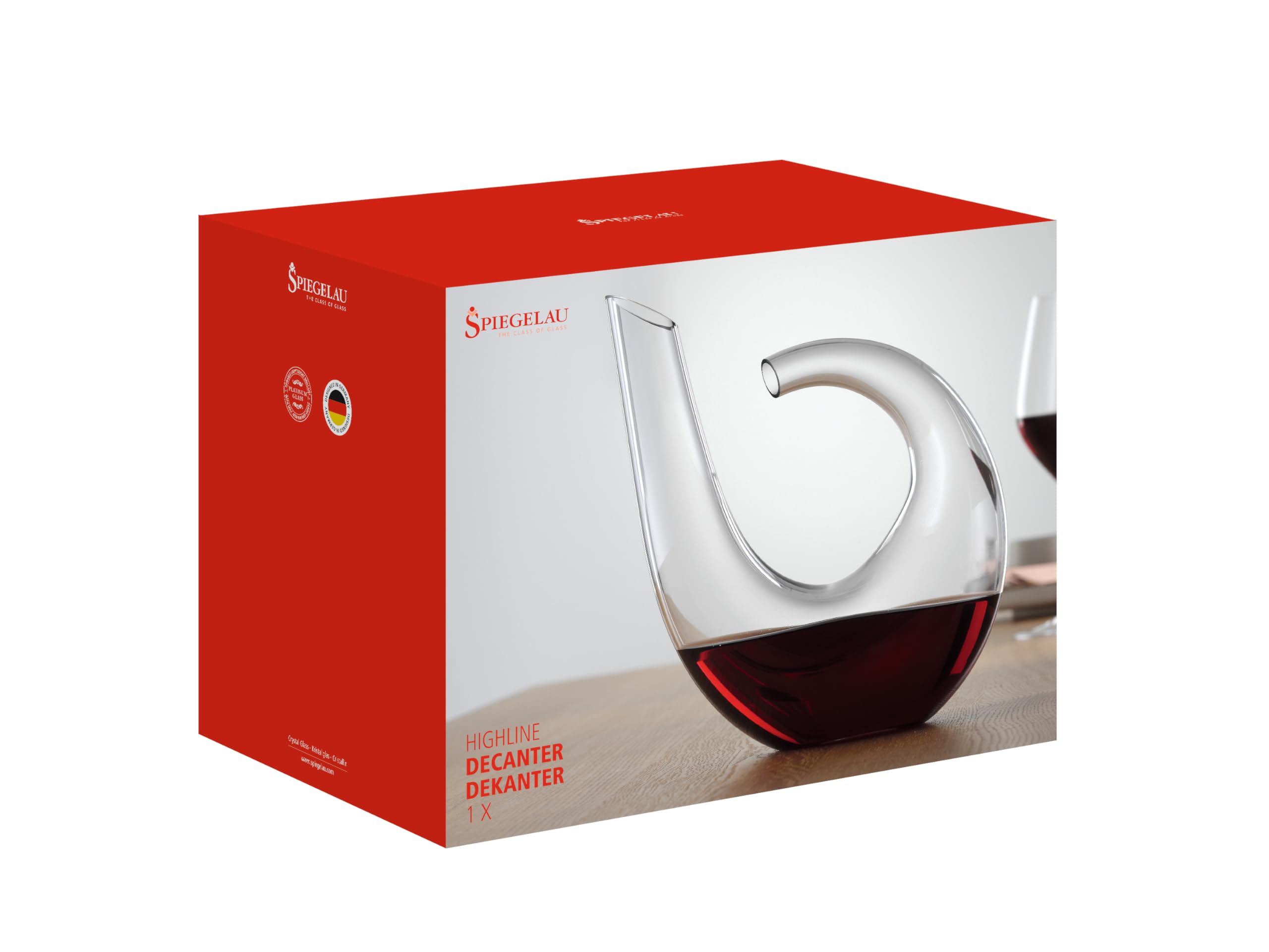 Spiegelau & Nachtmann, Dekanter, szkło kryształowe, 750 ml, Highline, 7580157