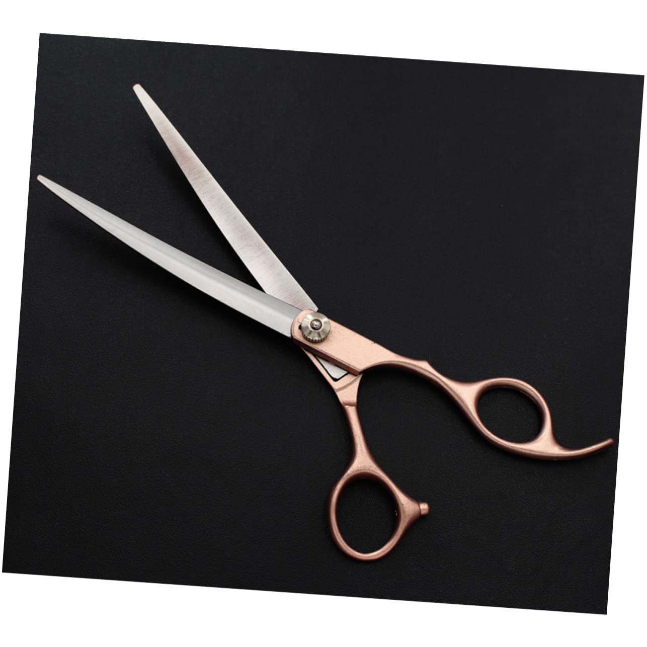 Healeved 6piezas Tijeras de Peluquería Mango Ergonómico y Peine de Corte Recto Herramientas Cuidado del Pelo de Mascotas Casa