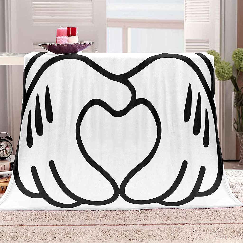 Couverture polaire microfibre 150x200cm douce et chaude toutes saisons