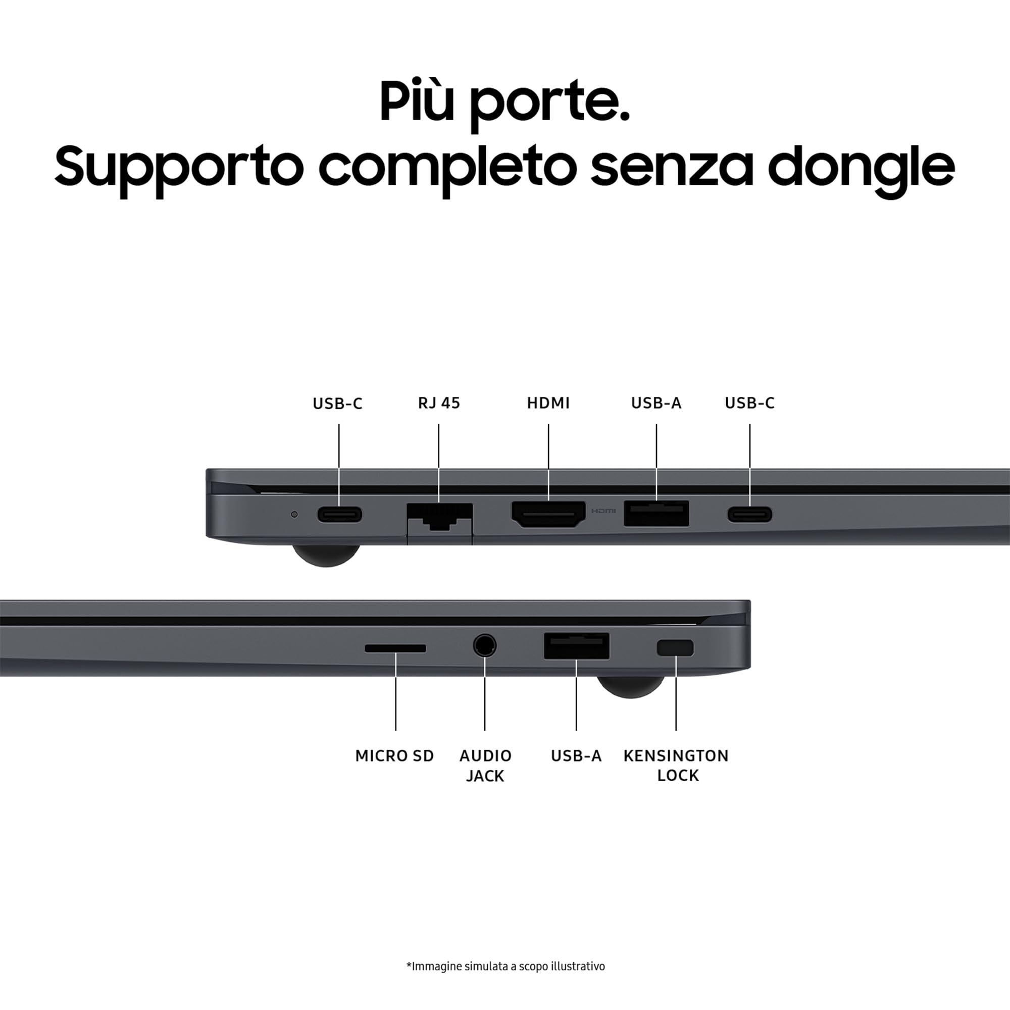 Samsung Galaxy Book4, 3 Anni di Garanzia, Processore Intel Core 7, 16GB RAM, 512GB, Laptop 15.6" LED IPS Full HD, Windows 11 Home, Gray [Versione Italiana]