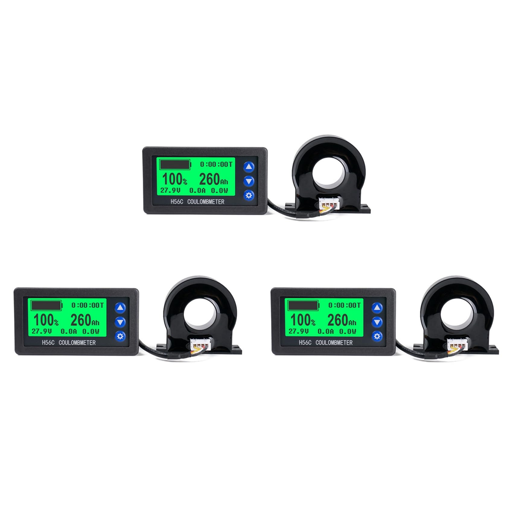 Coulombmètre DC 8-100V évite les pannes avec indicateur de capacité 100A