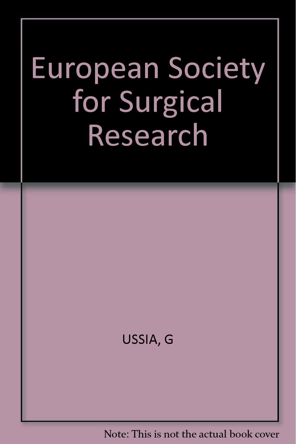 European Society for Surgical Research