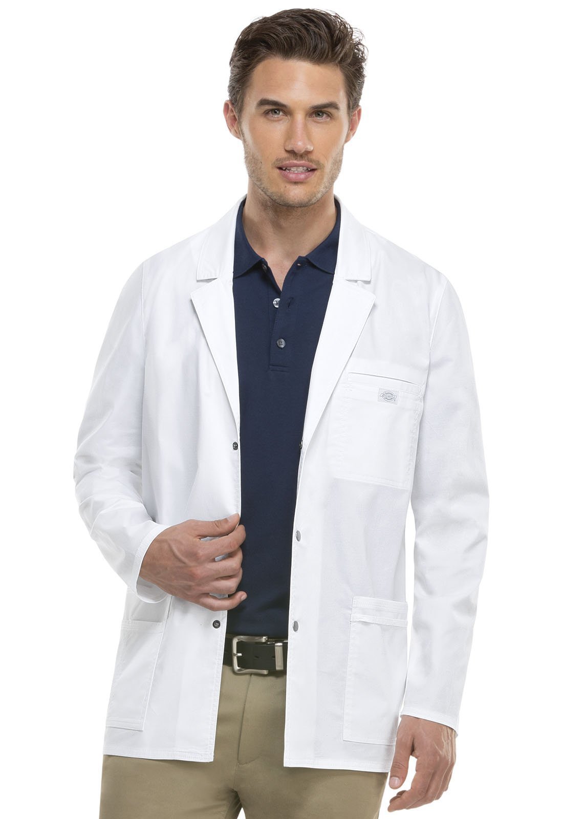 MixStuff Men's White Long Sleeves Large Lab Coat (Lab Apron)-picture-21