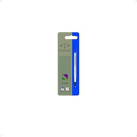 PARKER QUINK Gel Ink Refills, Medium Tip (0.7mm), Blue, 2 Count