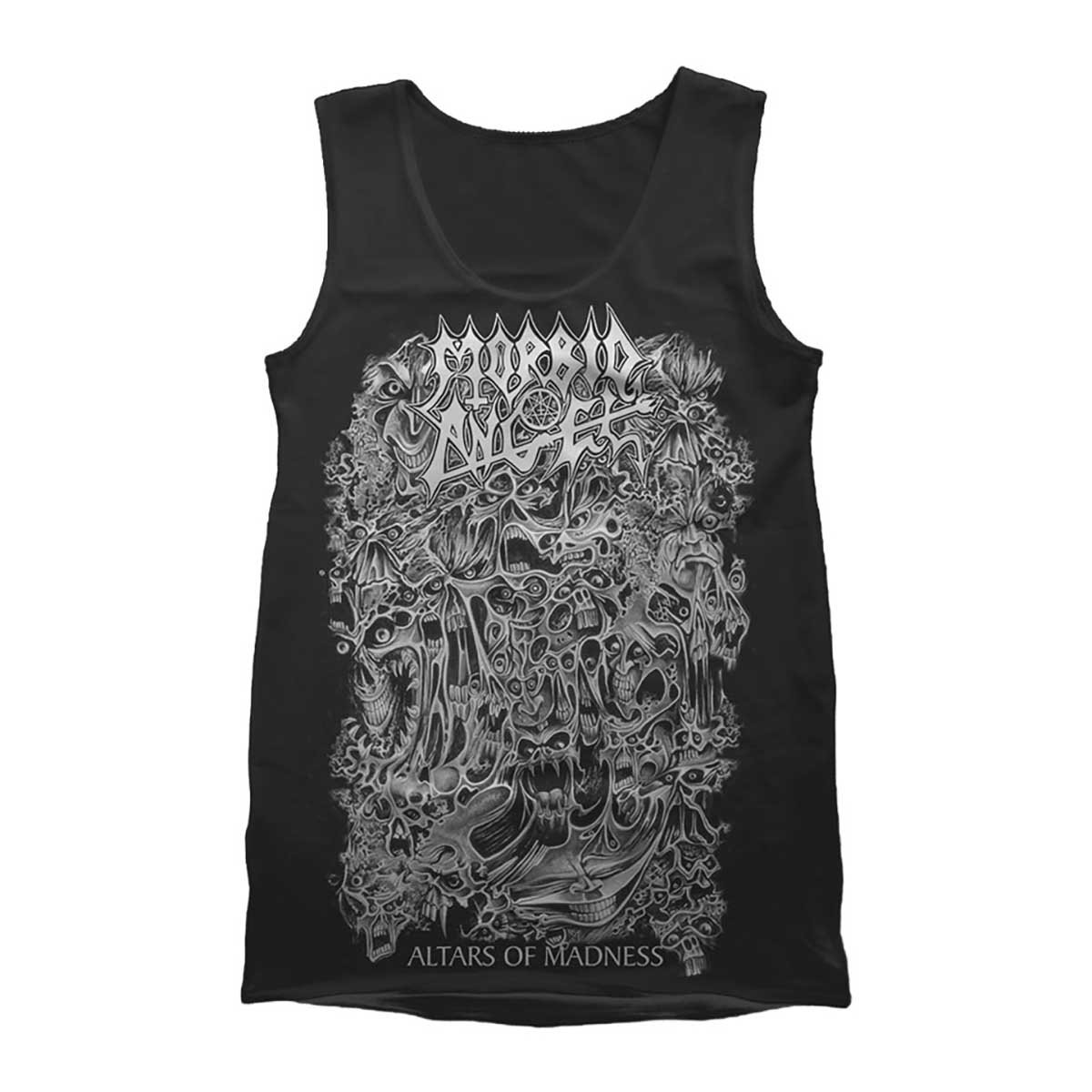 Earache Records Men's Black Morbid Angel - Altars Of Madness Vest (S)