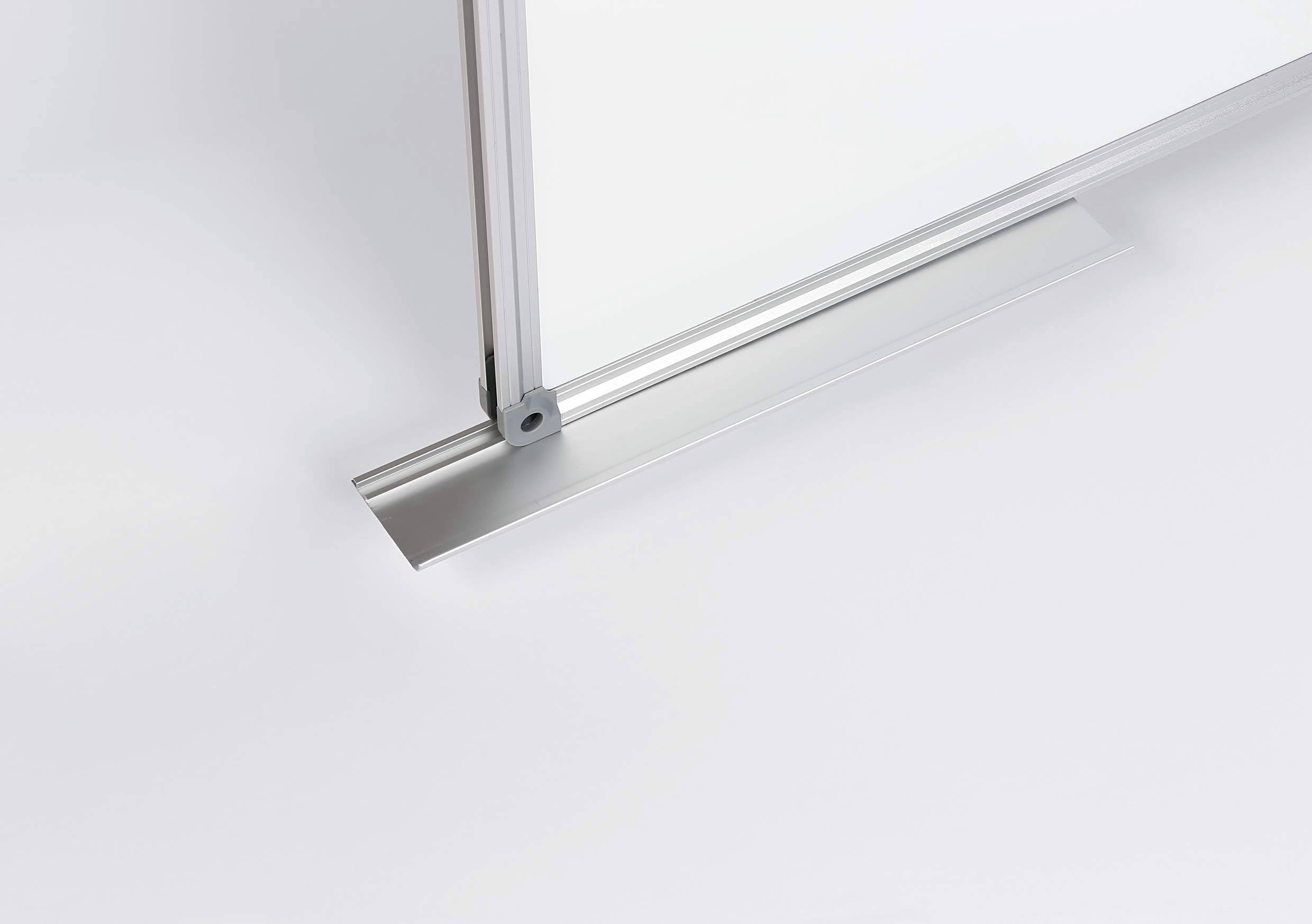 Dahle 96151 Basic Whiteboard (Beschreibbare Magnettafel in stabilem Alurahmen, 60 x 90 cm)