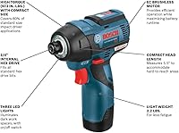 Vista 2 de Bosch PS42N Taladro de impacto sin cepillo de 12V Max (herramienta básica)