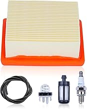 Haishine Air Fuel Filters Spark Plug Kit for Stihl BR800 BR800X BR800C Magnum Gasoline Backpack Leaf Blowers Replace 4283-141-0300, 4283 141 0300 A, 4283-141-0300B