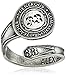 Alex and Ani Numerology Number, Sterling Silver Spoon Ring, Size 7-9
