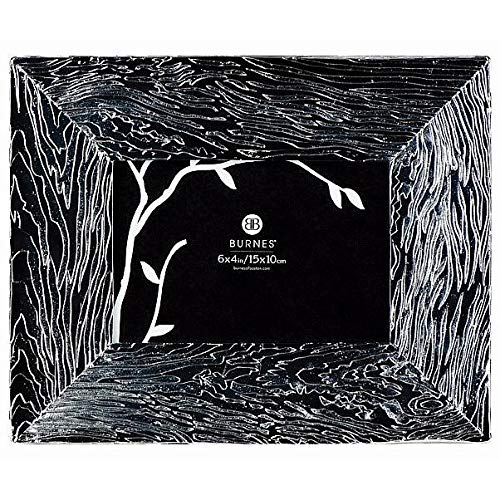 Silver ADINA Wood-Grain Metallic by Burnes of BostonÃ‚ - 4x6