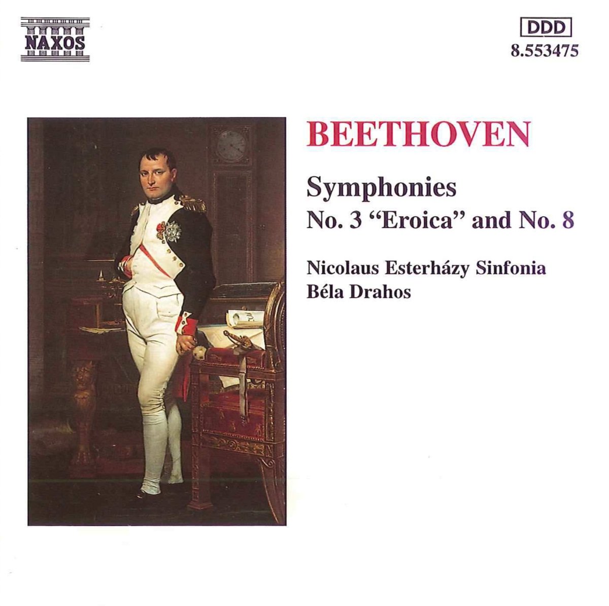 BEETHOVEN: Symphonies Nos. 3 and 8