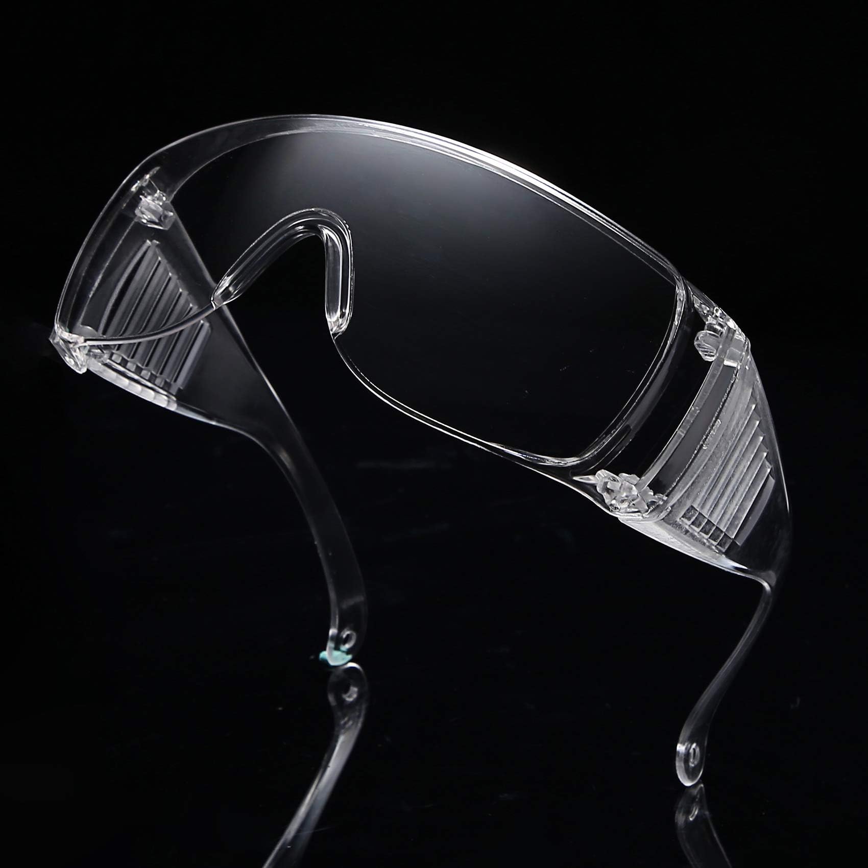 Bevi Goggle Safety Glasses Anti-Fog Protective Safety Eye Shield for Droplet Infection Chemistry Construction Sites Daily Entertainment Protective Eyewear