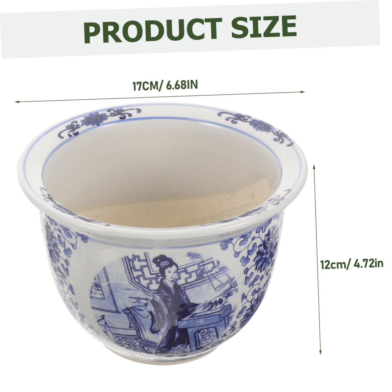 Ceramiczny Doniczkowy z Podstawką Do Sukulentów Elegancki Ceramiczny Doniczka Rośliny Idealny Do Kwiatów i Sukulentów Średnicy Ozdobny Akcent
