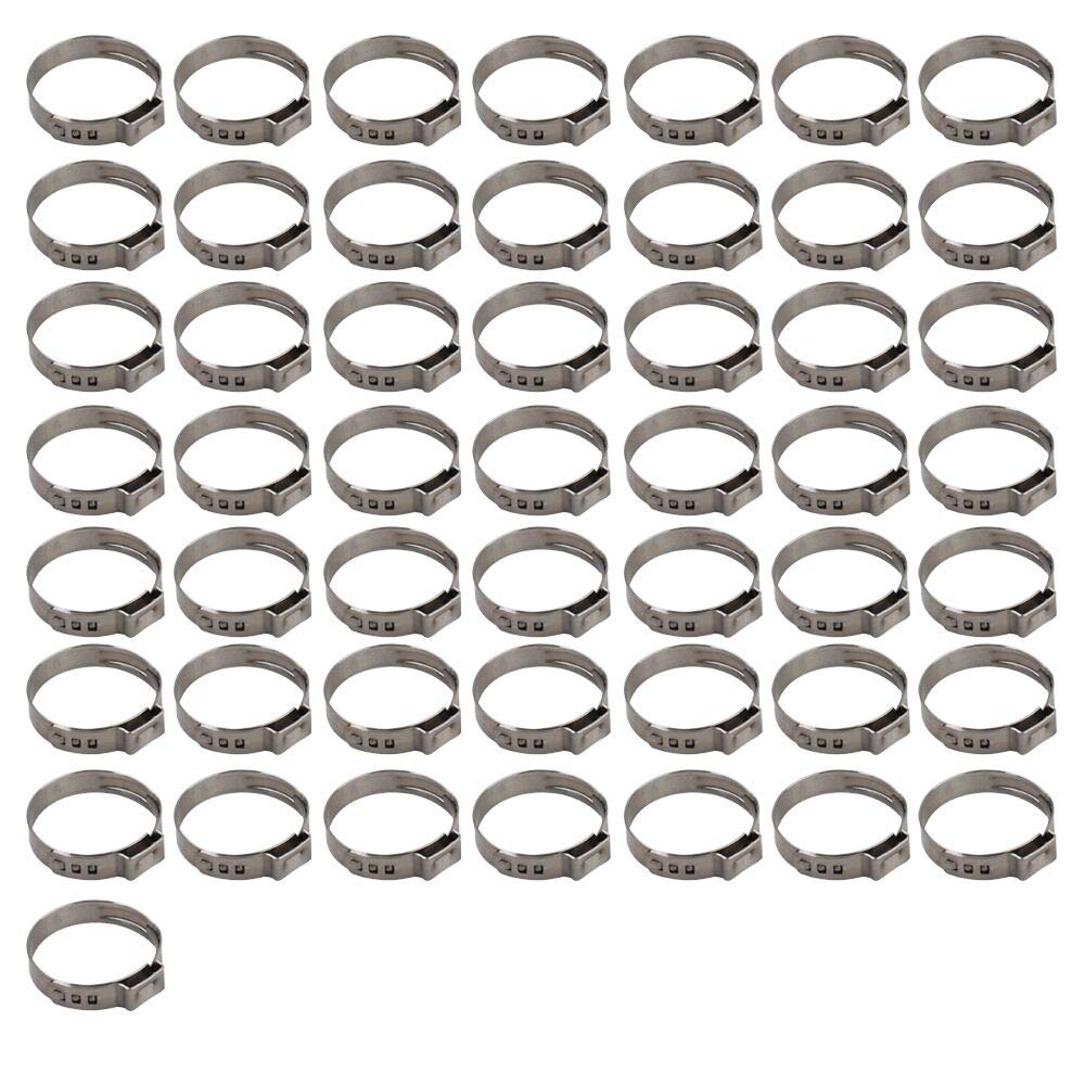 Abrazaderas de acero inoxidable PEX de 1 pulgada que evitan fugas en tus tuberías de ajuste