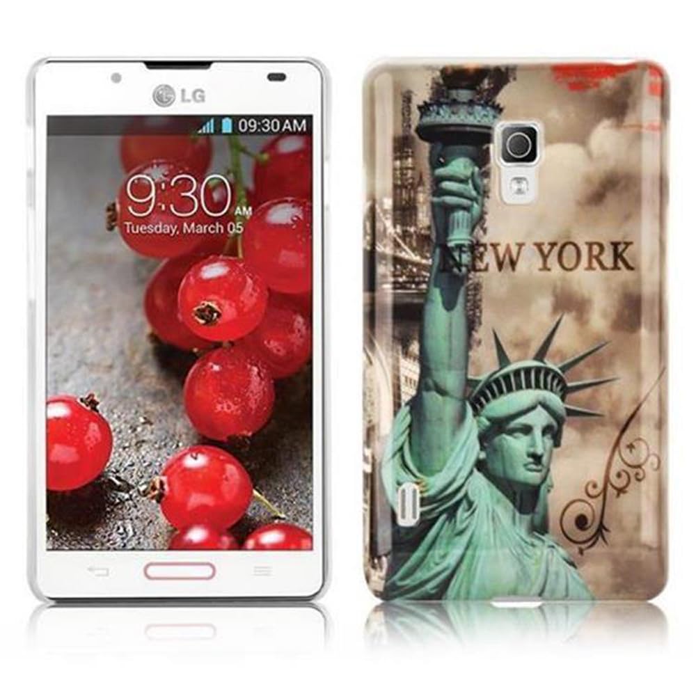 Custodia Cadorabo Hard Cover Per LG Optimus L7 II P710 – Design Stars And Stripes, Cover Rigida In TPU Con Protezione 360° - 2
